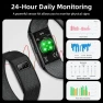 Digital Smart Watch Heart Rate Sleep Monitor Health Tracker GPS Running Trajectory Call Reminder Men Smart Bracelet — Fitness Tracker, FOXBOX