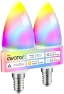 Candelabra Smart Bulb (2-Pack) — Smart Light Bulb, Avatar Controls