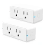 Dual Smart Plug 2 Pack, 15A WiFi Bluetooth Outlet — Smart Plug, Govee