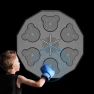 Smart Music Boxing Machine with LED Lights and Wall Target — Smart Boxing Trainer, Blueteeth