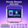 2 DIN Android Carplay Car Stereo for Honda Stream 2000-2005 — Car Infotainment System, BAODANDP