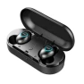 Waterproof Stereo TWS Bluetooth Headset with Power Bank — Wireless Earbuds