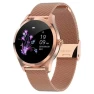 Women's Stainless Steel Smartwatch with Heart Rate Monitoring — Smart Watch