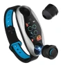 Smartwatch with fitness bracelet, Bluetooth earphone, touch module and blood pressure monitoring — Fitness Tracker, Diliberto