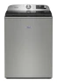 Top Load Washer, Classic Silver, 5.2 cu. ft. — Smart Laundry Appliances, Maytag