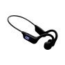 Open-ear Bluetooth headphones, Orange Black — Wireless Earbuds