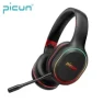 Wireless Over-Ear Headphones with Detachable Microphone — Wireless Earbuds, Picun