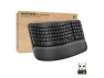 Ergonomic Wireless Keyboard — Bluetooth Keyboard, Logitech