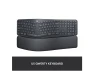 Wireless Ergonomic Keyboard, Black — Bluetooth Keyboard, Logitech