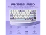 Purple 75% Mechanical Keyboard — Bluetooth Keyboard, GCROWN