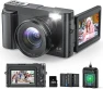 4K Digital Camera for Photography and Video with Autofocus and Anti-Shake, Zostuic