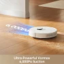 Robot Vacuum and Mop with Self-Emptying Base, 6000 Pa Suction, LiDAR Navigation — Robot Vacuum, Dreame