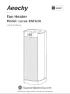 AI Thermostat Space Heater, 1500W PTC Electric Heaters for Indoor Use, AEOCKY
