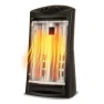 Infrared Radiant Quartz Tower Heater, 1500W Space Heater with Adjustable Thermostat, BLACK+DECKER
