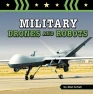 Military Drones and Robots Book for Kids, Pebble Books