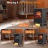 Electric Fireplace Stove, ROVSUN