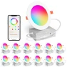 Smart Recessed Lighting 4 Inch RGBCW Color Changing LED Downlight — LED Strip Lights, SikSog