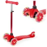 Kids Mini Kick Scooter with Light-Up Wheels, Best Choice Products