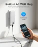 Portable Charger with Built-in AC Plug and Cables — Power Bank, VEGER