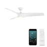 Smart Indoor and Outdoor Ceiling Fan with LED Light Kit, Modern Forms