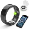 Smart Ring with Sleep Monitoring, Step Counting, Heart Rate, IP68 Waterproof Health Tracker — Smart Ring, Free Shark