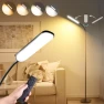 Super Bright LED Floor Lamp with Remote & Smart Plug Compatibility, marctronic