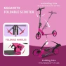 Foldable Kids Scooter with 8 Inch Sturdy Wheels, Megavotx