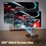 Full HD Portable Outdoor Movie Projector — Smart Projector, HAPPRUN