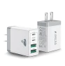 2 Pack 4-Port USB C Fast Charger Block, Aiminu