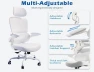 Ergonomic Office Chair with Adjustable Headrest and Lumbar Support — Smart Chairs, TRALT