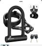 Heavy Duty Anti Theft Bike U Lock with Security Steel Cable, Sportneer