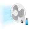 Oscillating Wall Mount Fan with Adjustable Vertical Tilt, 16 inch, 3 Speed, Metal Grille, 90 Degree Oscillation, 3..., Comfort Zone