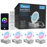 Ultra-Thin Wi-Fi LED Downlight RGBCW Color Changing Ceiling Light, Ligency