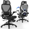 Ergonomic Mesh Office Chair with Footrest — Smart Chairs, ELABEST