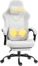 Gaming Chair with Shiatsu Neck Massager and Lumbar Support — Massage Chairs, Dowinx