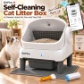 Automatic Self Cleaning Cat Litter Box — Self-Cleaning Litter Box, KITPLUS