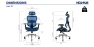 Ergonomic Office Chair with Lumbar Support, Adjustable Armrests, Headrest, and Wheels — Smart Chairs, Nouhaus