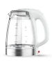 Glass & Stainless Steel Cordless Electric Kettle — Electric Kettle, NISVITU