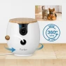 Mini 360° 2K QHD Pet Camera with Power Adapter — Smart Bird Feeder, Furbo