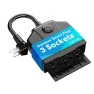 Outdoor Wi-Fi Outlet with 3 Independent Sockets — Smart Plug, meross