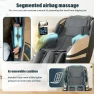 Zero Gravity Shiatsu Massage Chair Recliner with AI Voice, LED Backlight Remote Control, Waist and Calf Heating, Phone... — Massage Chairs, KTENTITO