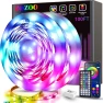 100ft LED Lights for Bedroom (2 Rolls of 50ft) — LED Strip Lights, ZOZOO