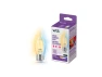 40W BA11 Tunable White Filament LED Smart Candle-Shaped Bulb — Smart Light Bulb, WiZ