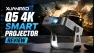 Black Smart Mini Projector with WiFi and Bluetooth — Smart Projector, XuanPad