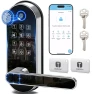 Bluetooth Fingerprint Smart Lock with Handle & Keypad — Smart Lock, samtechT