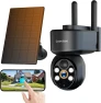 Dual Lens Solar Security Camera 2-Pack — Security Camera, Luovisee
