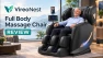 Full Body Massage Chair Recliner with Zero Gravity — Massage Chairs, VireoNest