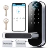 Keyless Entry Fingerprint Digital Smart Lock with Handle & Keypad — Smart Lock, Dermum