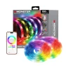 Smart 100 Foot RGB+IC LED Strip Lights, Sound Reactive Strip Lights for Bedroom, App & Voice Control — LED Strip Lights, MONSTER