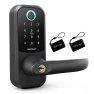 Smart Keyless Entry Door Lock - Fingerprint Electronic Deadbolt Touchscreen Keypad — Smart Lock, SMONET
